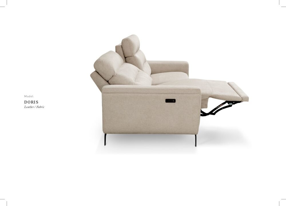 Canapea cu recliner DORIS
