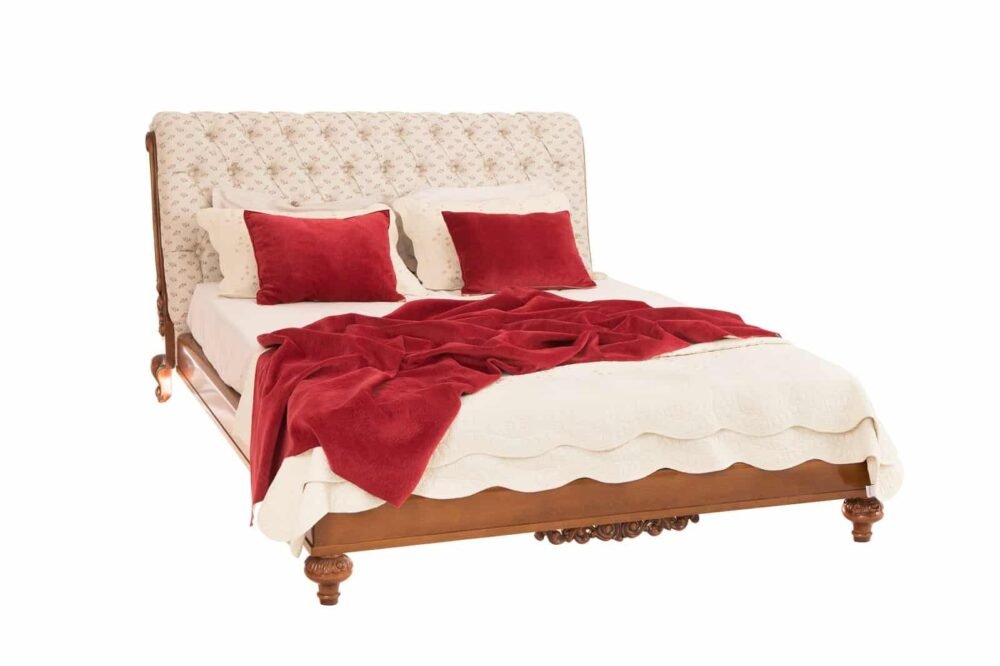 Set Dormitor Vera, Lemn Masiv, NUC/ALB