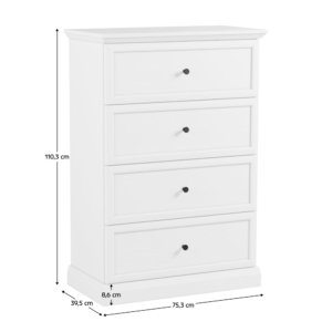 Comodă Alb – LOCCA