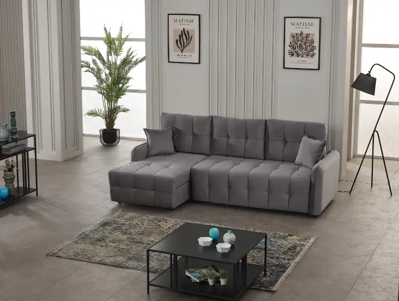 eva-02-ycj2 Coltar Extensibil cu Lada depozitare Eva Capuccino