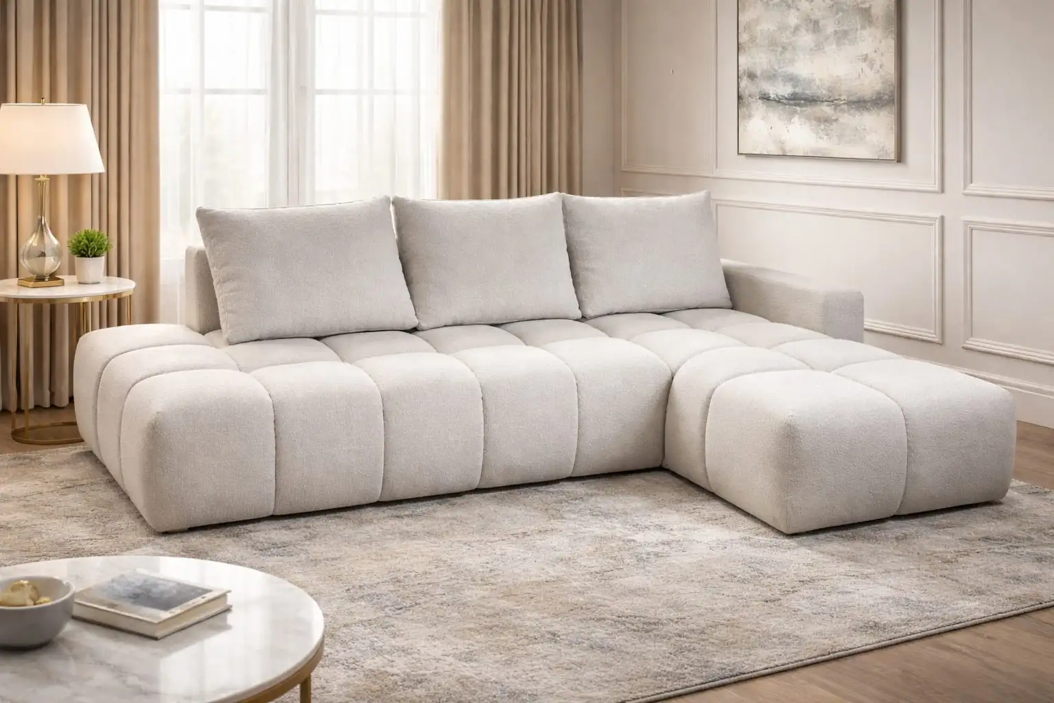 alda-coltar-2-fv1o Coltar extensibil modern Boucle Alda - imagine 1