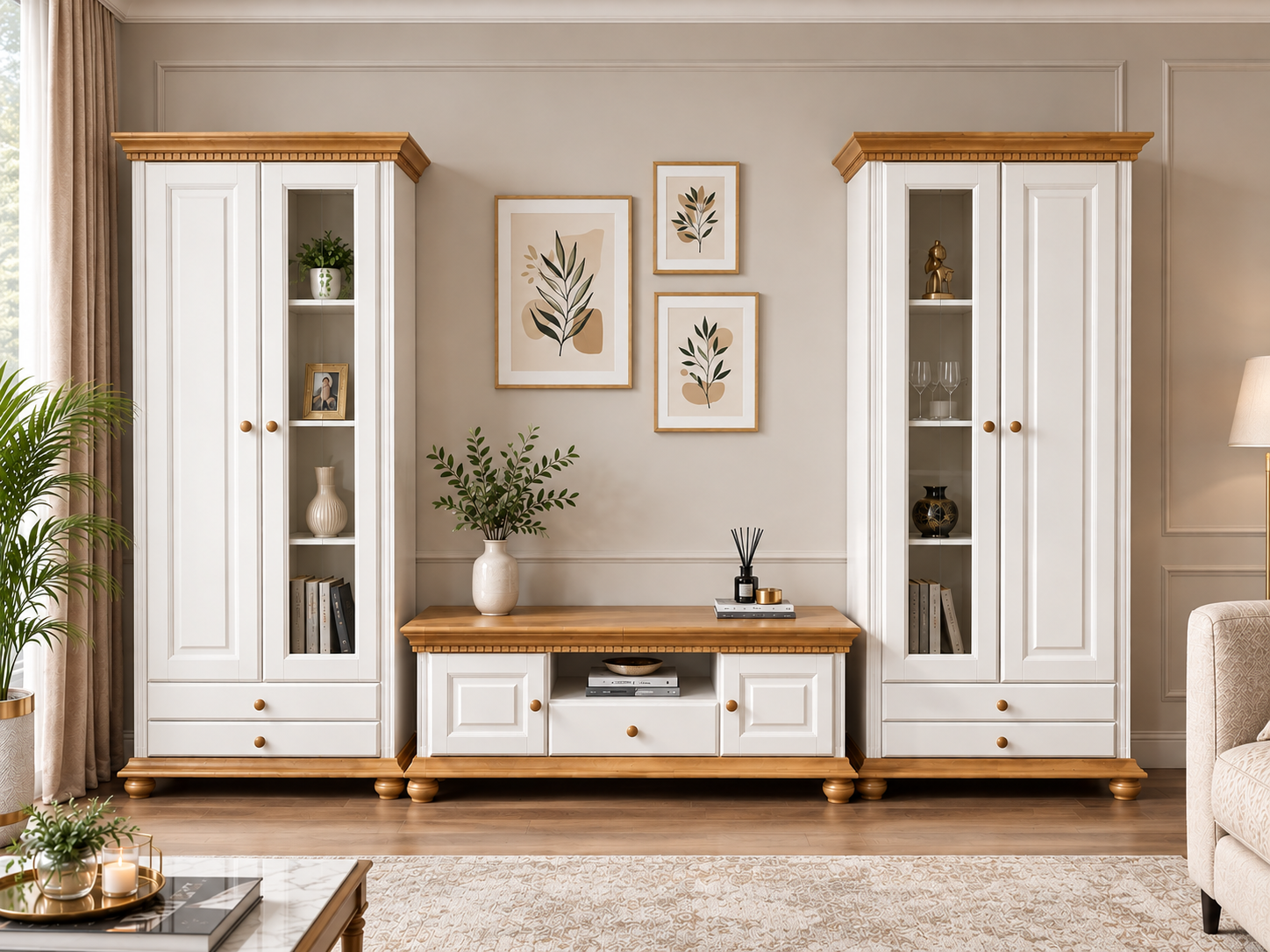 13836658-59bb-467a-9e62-ee246ca7a9cf Set living Romantica 3 - imagine 1